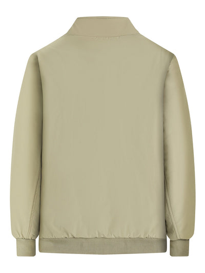 Giubbotto bomber foderato in Sherpa