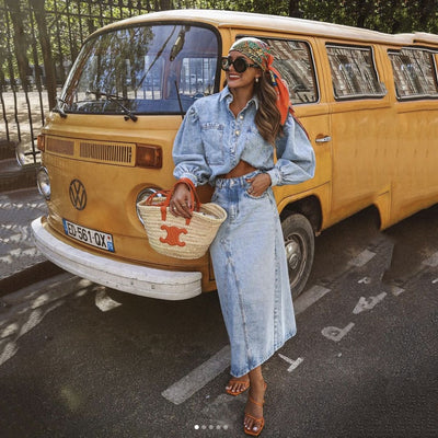 Completo da sogno in denim