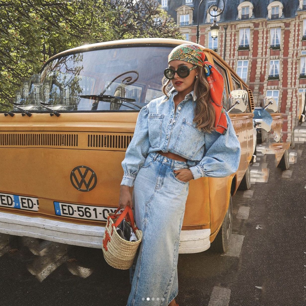 Completo da sogno in denim