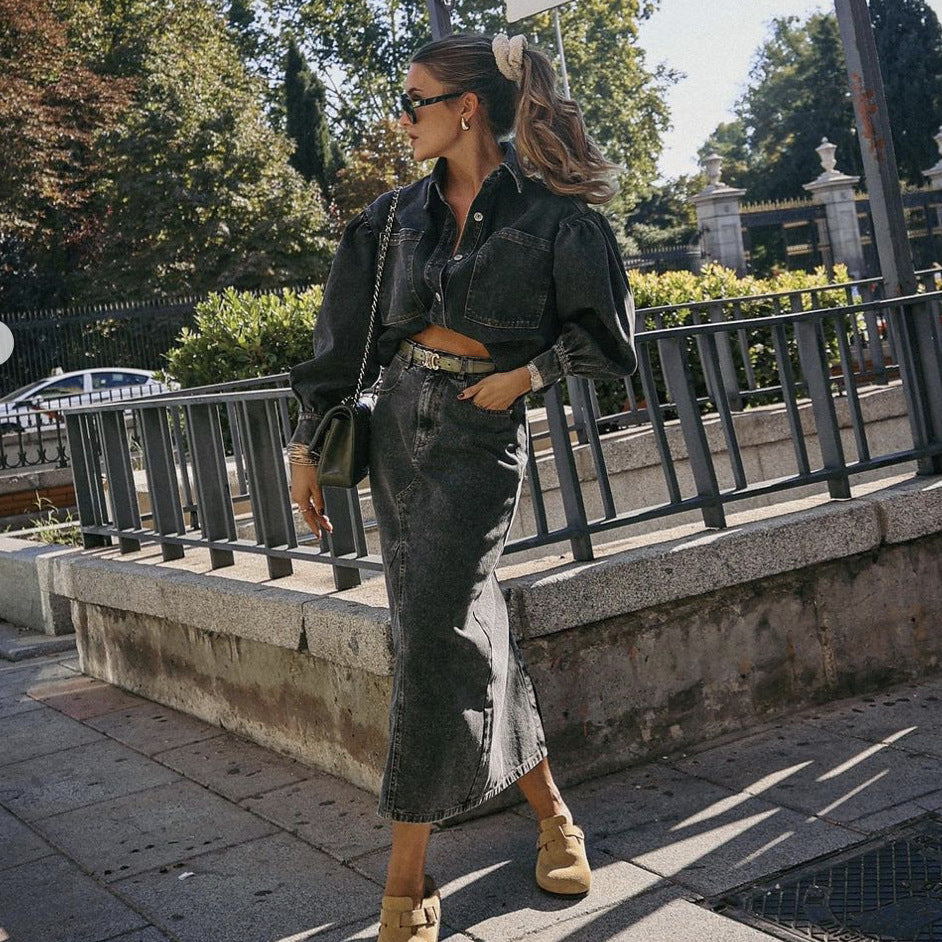 Completo da sogno in denim