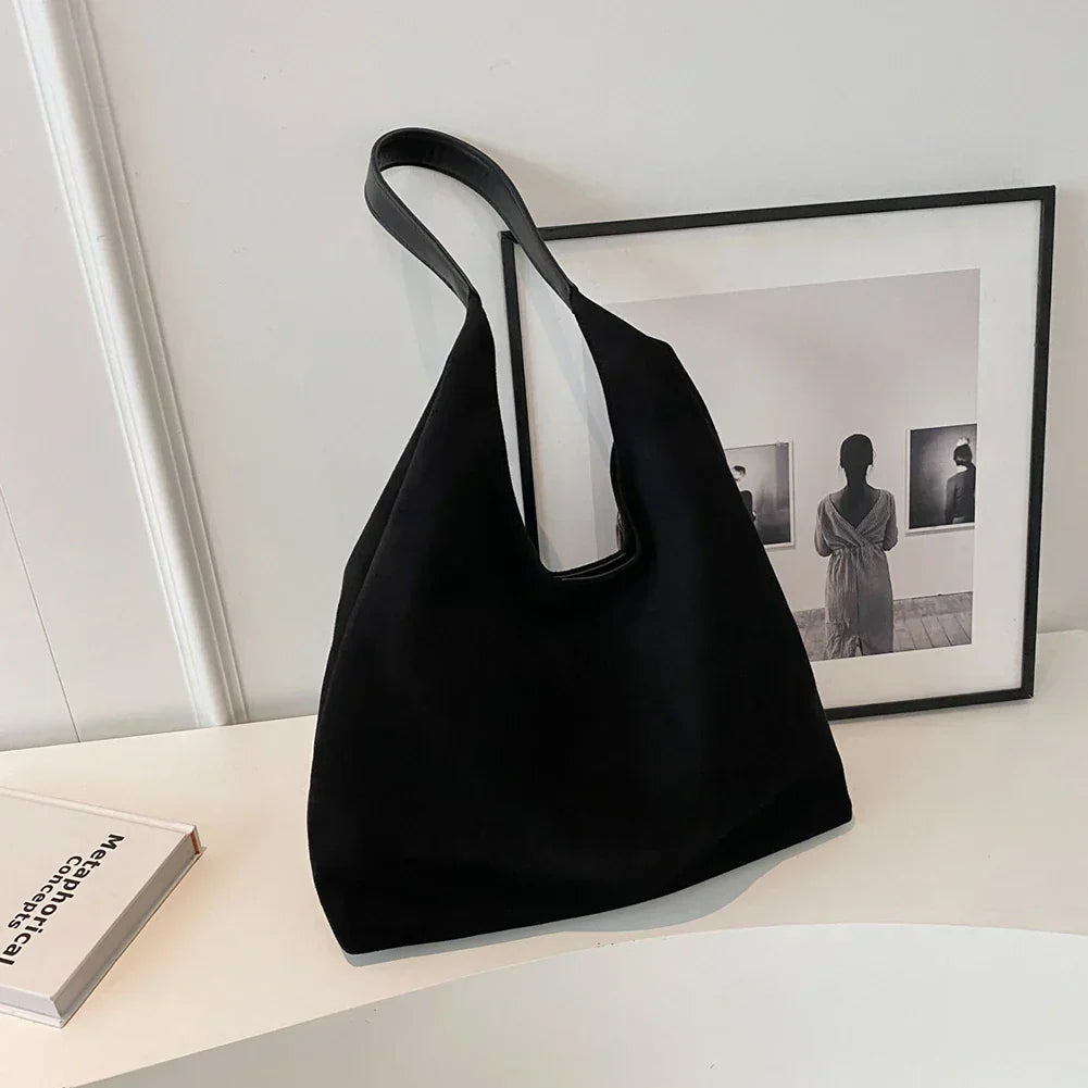 Suede Shoulder Bag