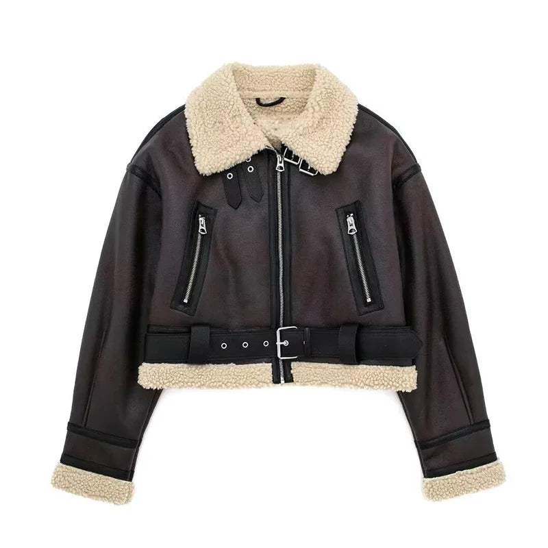 Shearling Aviator Jacket