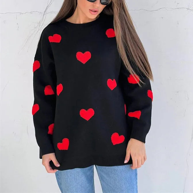 Maglione Cuore Amour