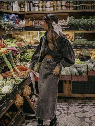 Completo da sogno in denim